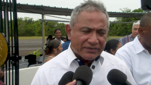 Prime Minister John Briceño