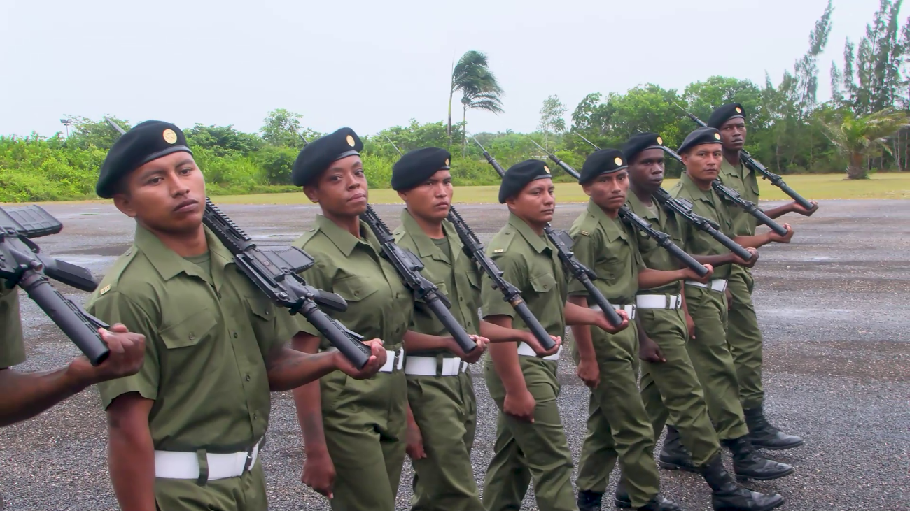 Belize Defense Force Welcomes 134 New Recruits