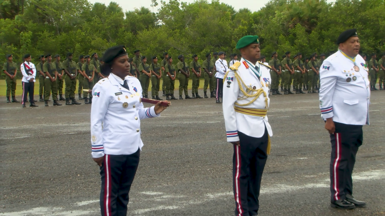 Belize Welcomes First BDF Force Sergeant Major