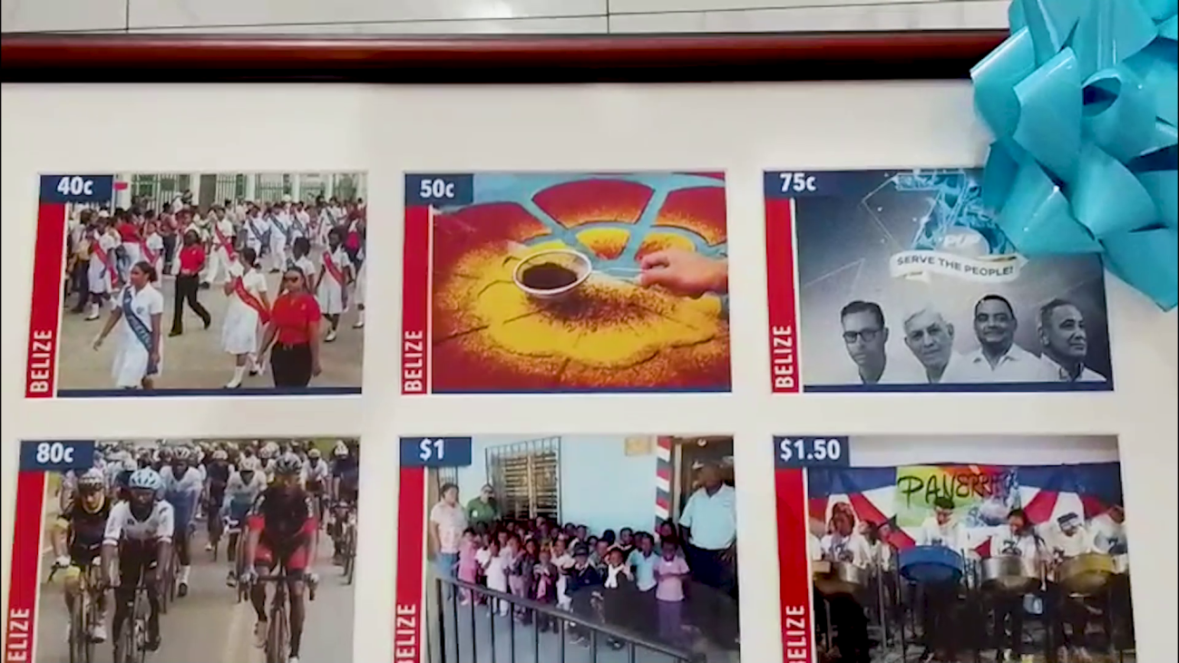 Postal Service Launches “Celebrating Belize” Stamp Collection