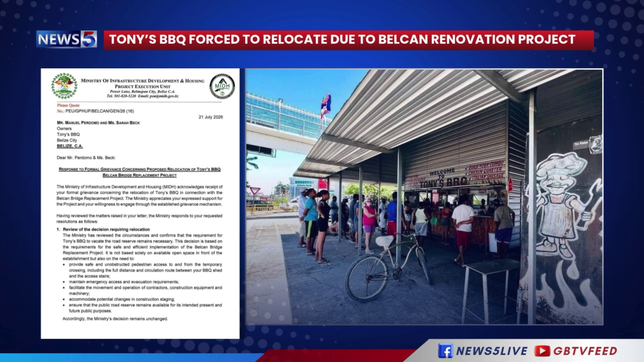Tony’s Barbeque Faces BelCan Relocation Deadline
