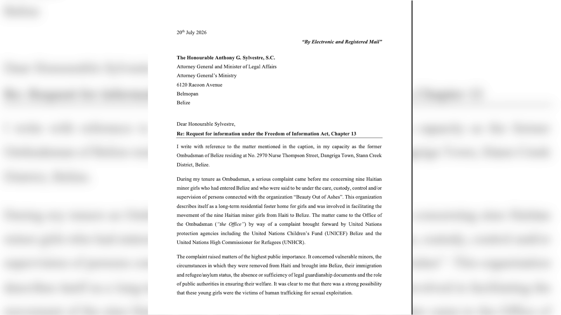 Swaso Demands Answers in Unfinished Case of Nine Haitian Girls  