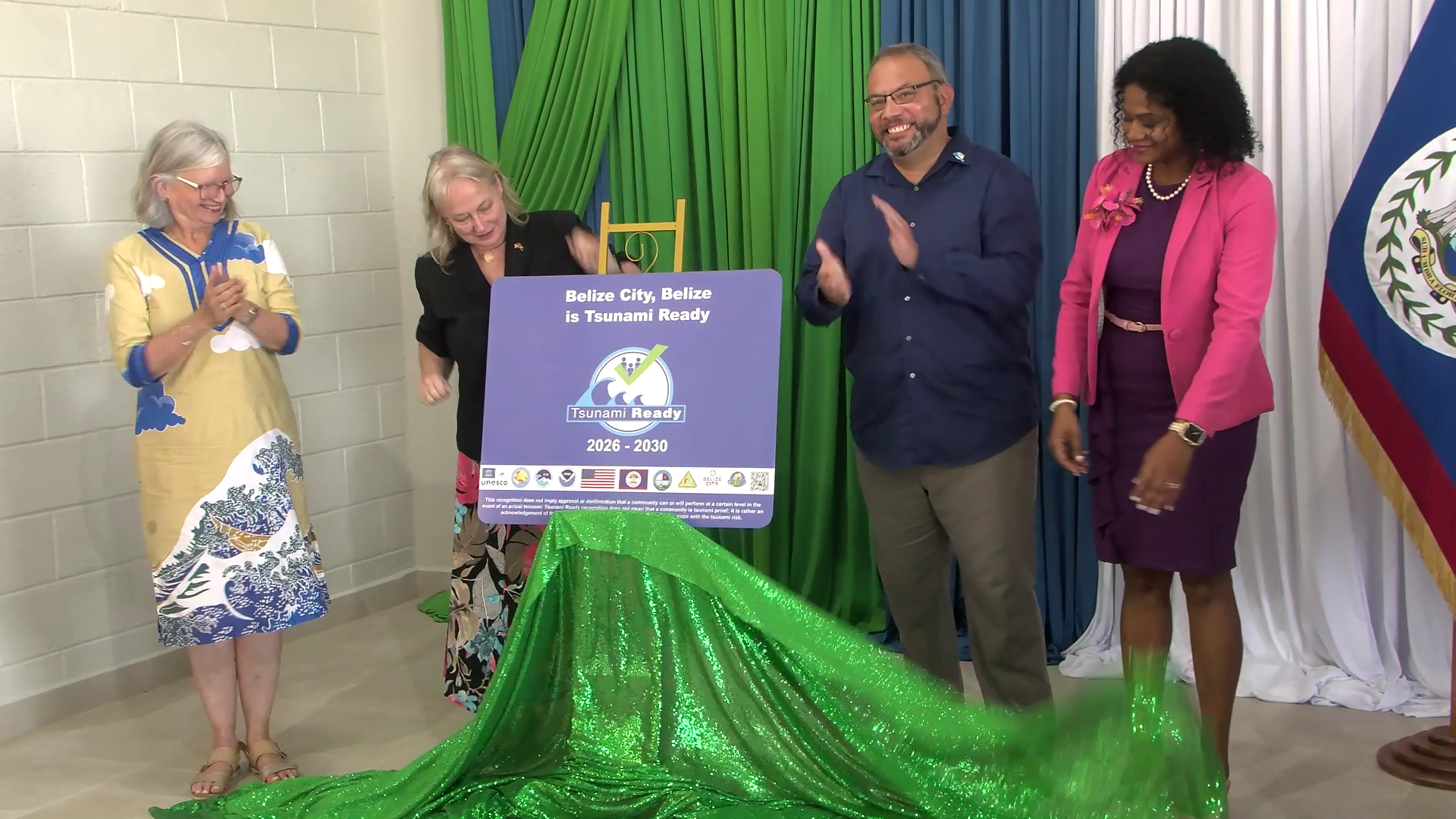 International Recognition for Belize City’s Tsunami Readiness