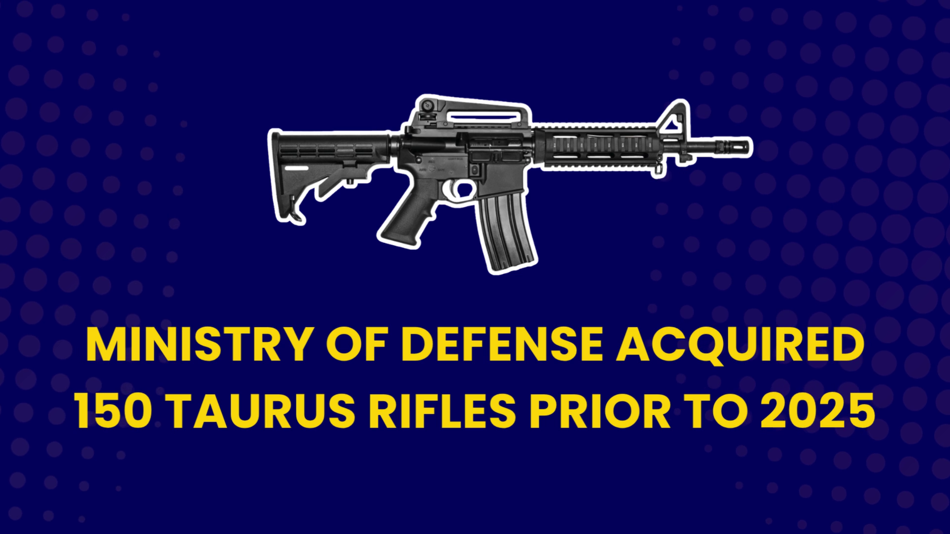 Were BDF Rifle Purchases Handled Like Questionable Food Contracts?