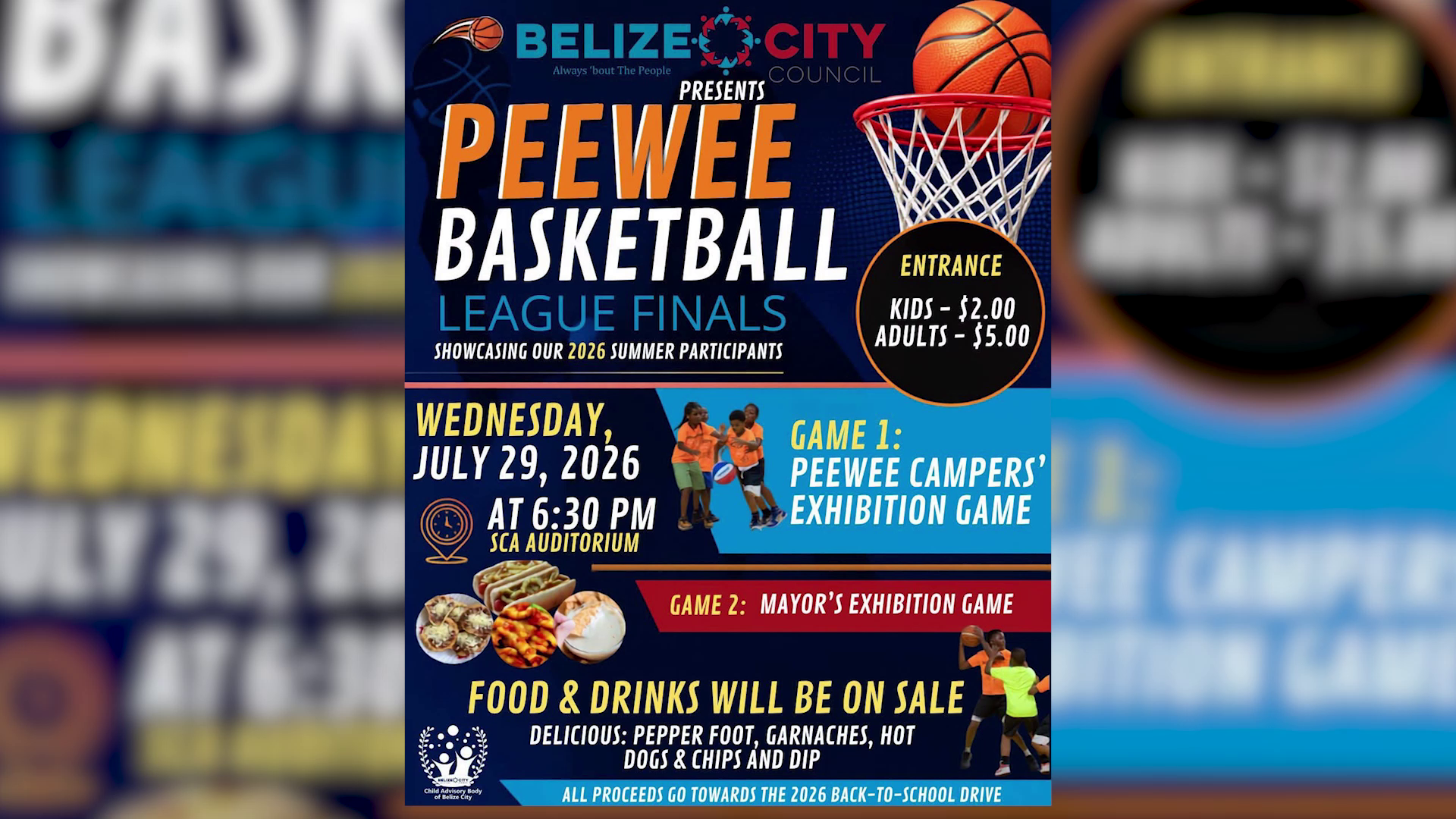 Parents, Councilors Join Peewee Basketball Camp Finale