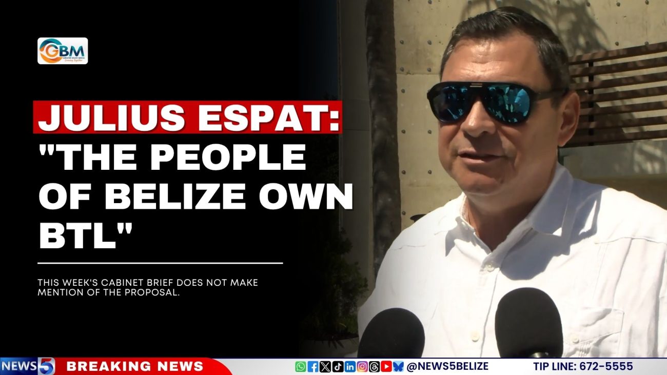Julius Espat: "The People of Belize Own BTL"