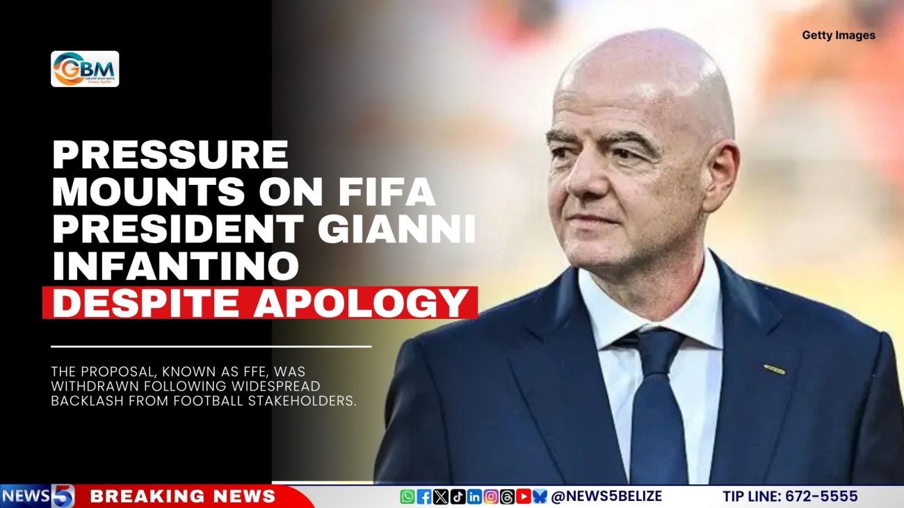 Pressure Mounts on FIFA President Gianni Infantino Despite Apology