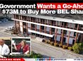 Government Wants a Go-Ahead of $73M to Buy More BEL Shares