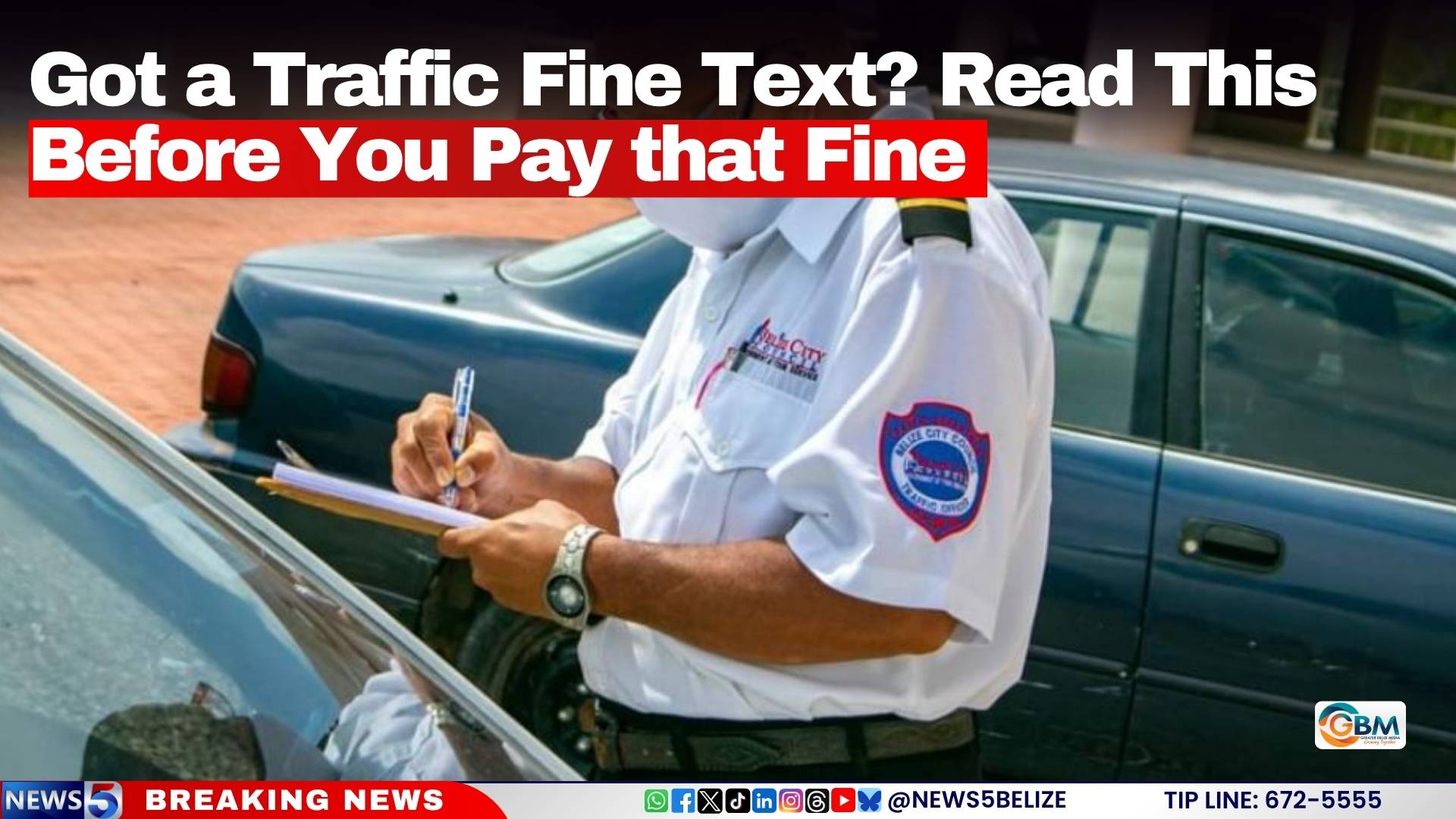 Got a Traffic Fine Text? Read This Before You Pay that Fine