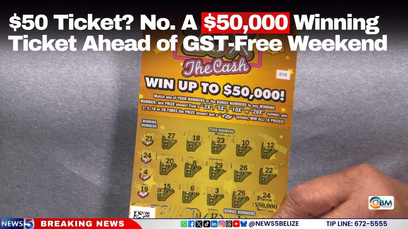 $50 Ticket? No. A $50,000 Winning Ticket Ahead of GST-Free Weekend