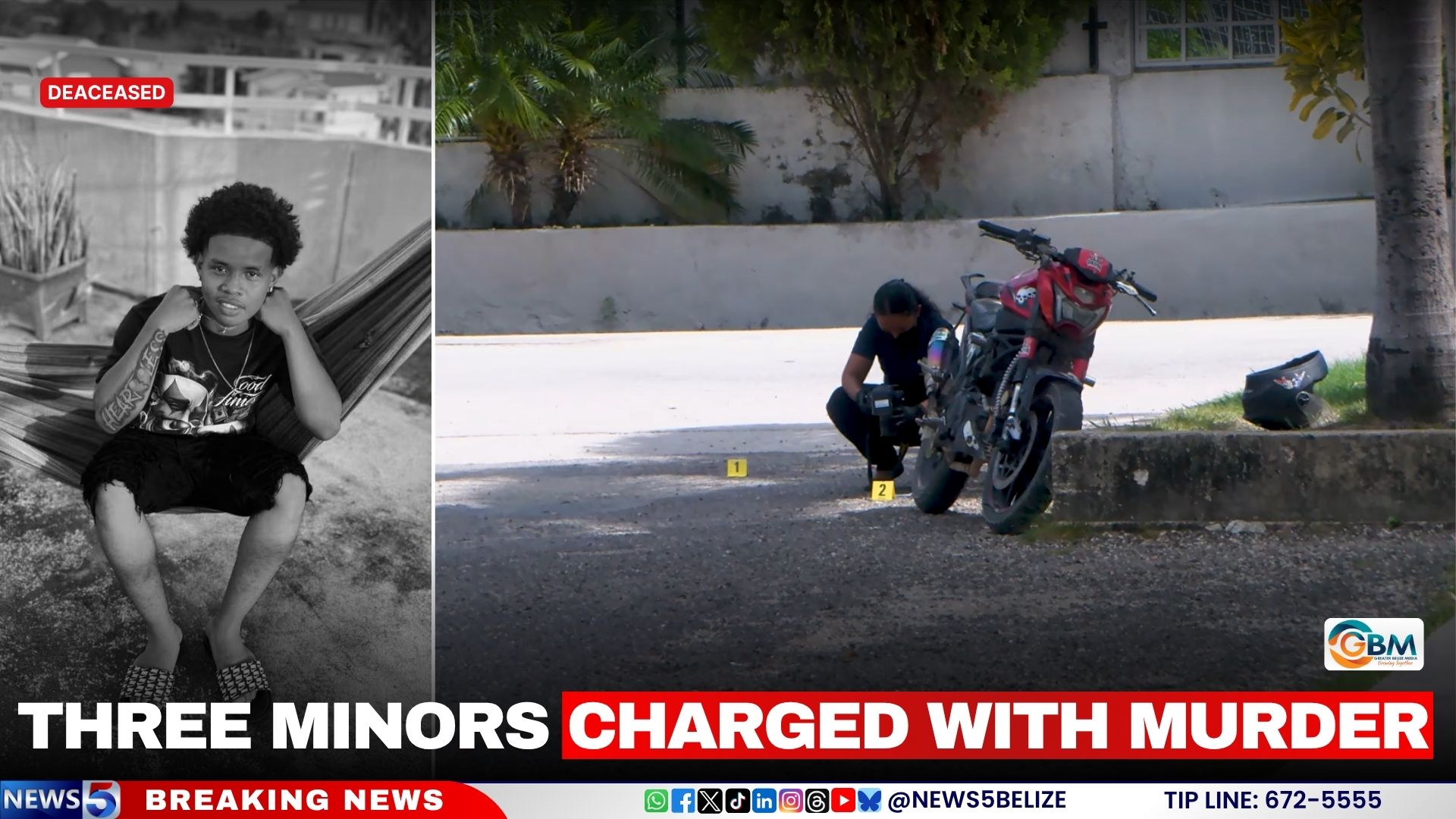 Three Minors Charged With Murder