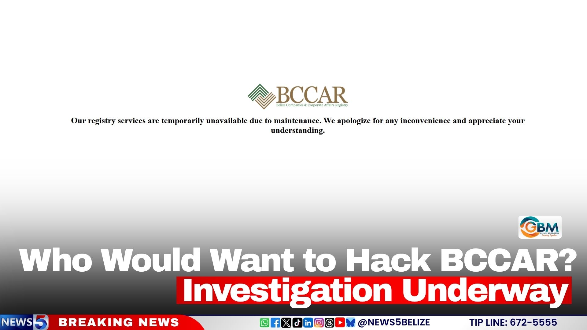 Who Would Want to Hack BCCAR? Investigation Underway 