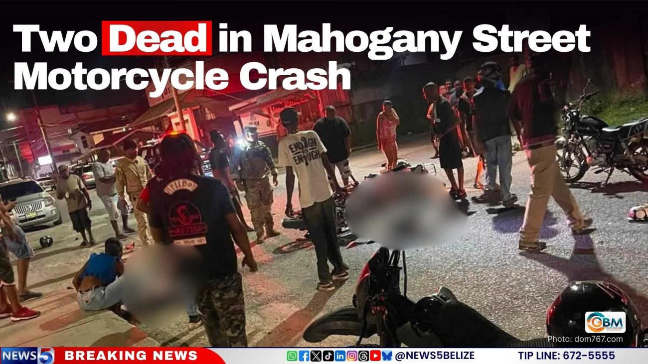 Two Dead in Mahogany Street Motorcycle Crash