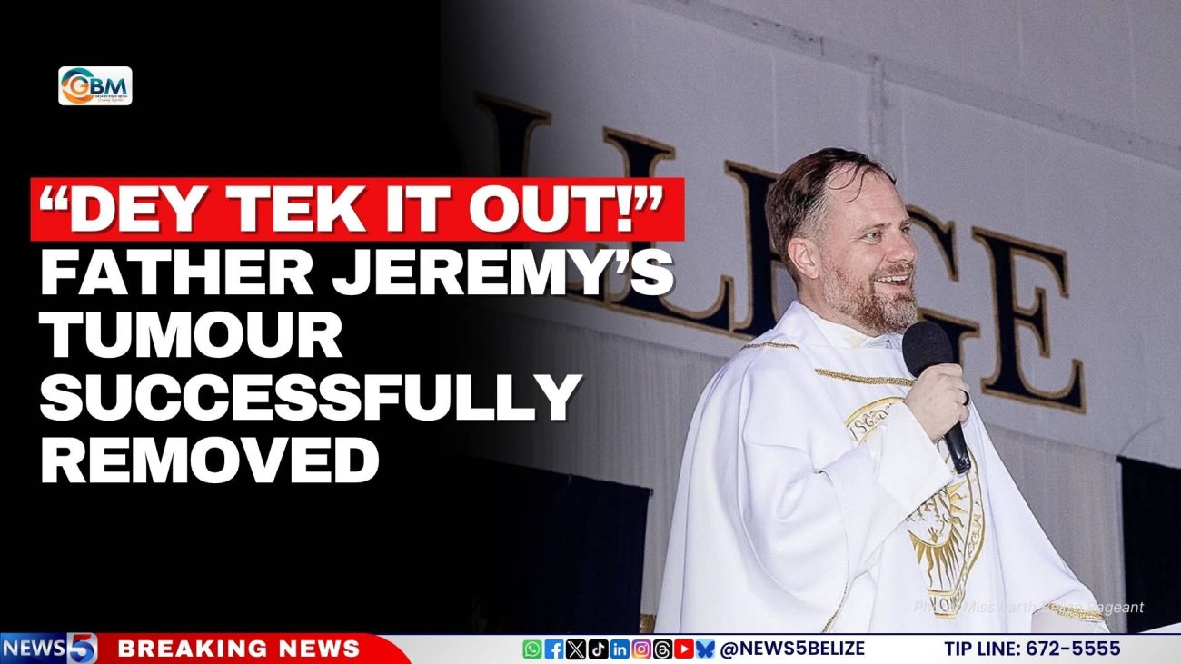“Dey Tek It Out!” Father Jeremy’s Tumour Successfully Removed