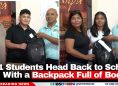21 Students Head Back to School With a Backpack Full of Books