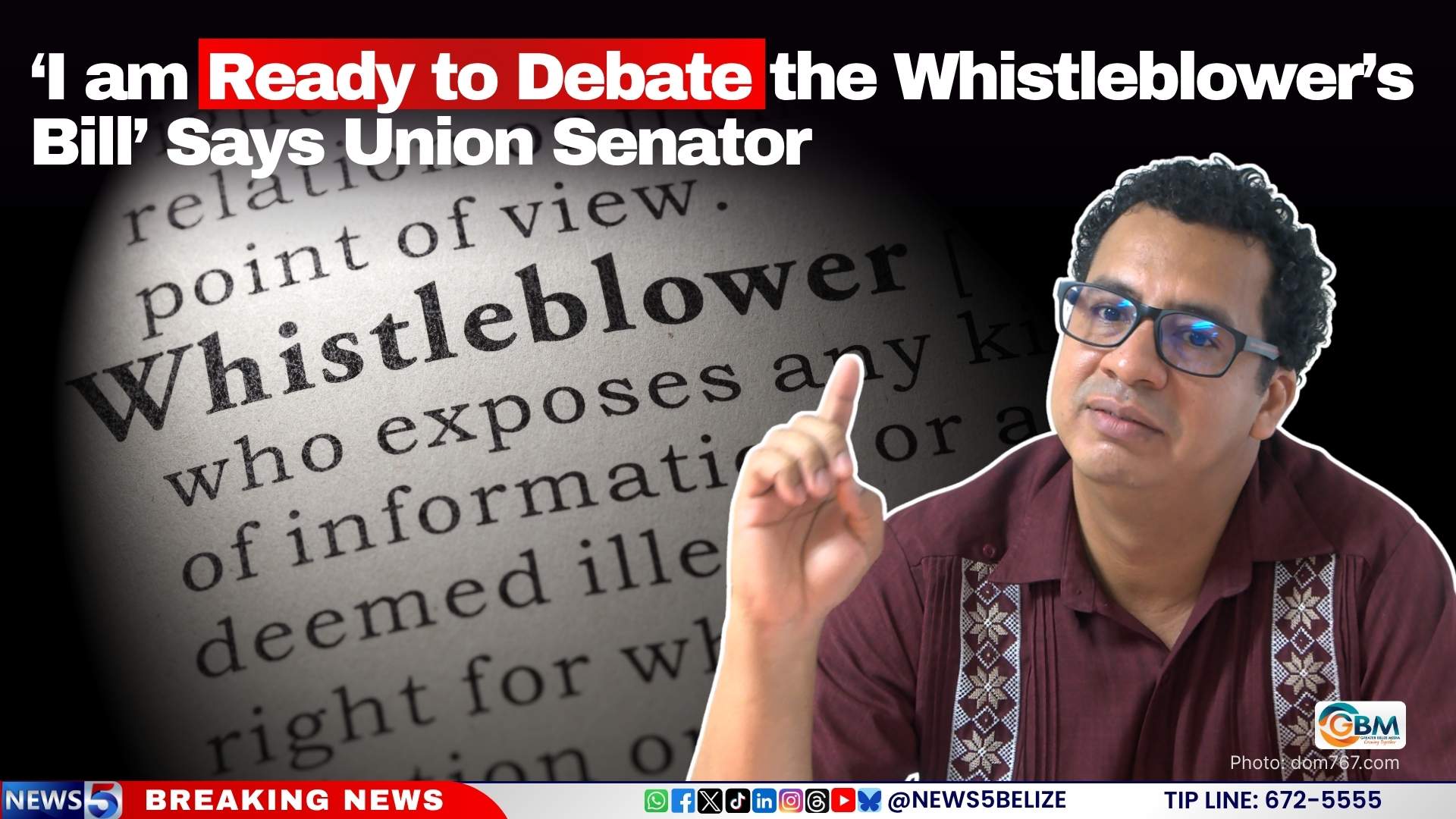 ‘I am Ready to Debate the Whistleblower’s Bill’ Says Union Senator