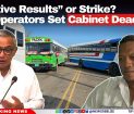 “Positive Results” or Strike? Bus Operators Set Cabinet Deadline