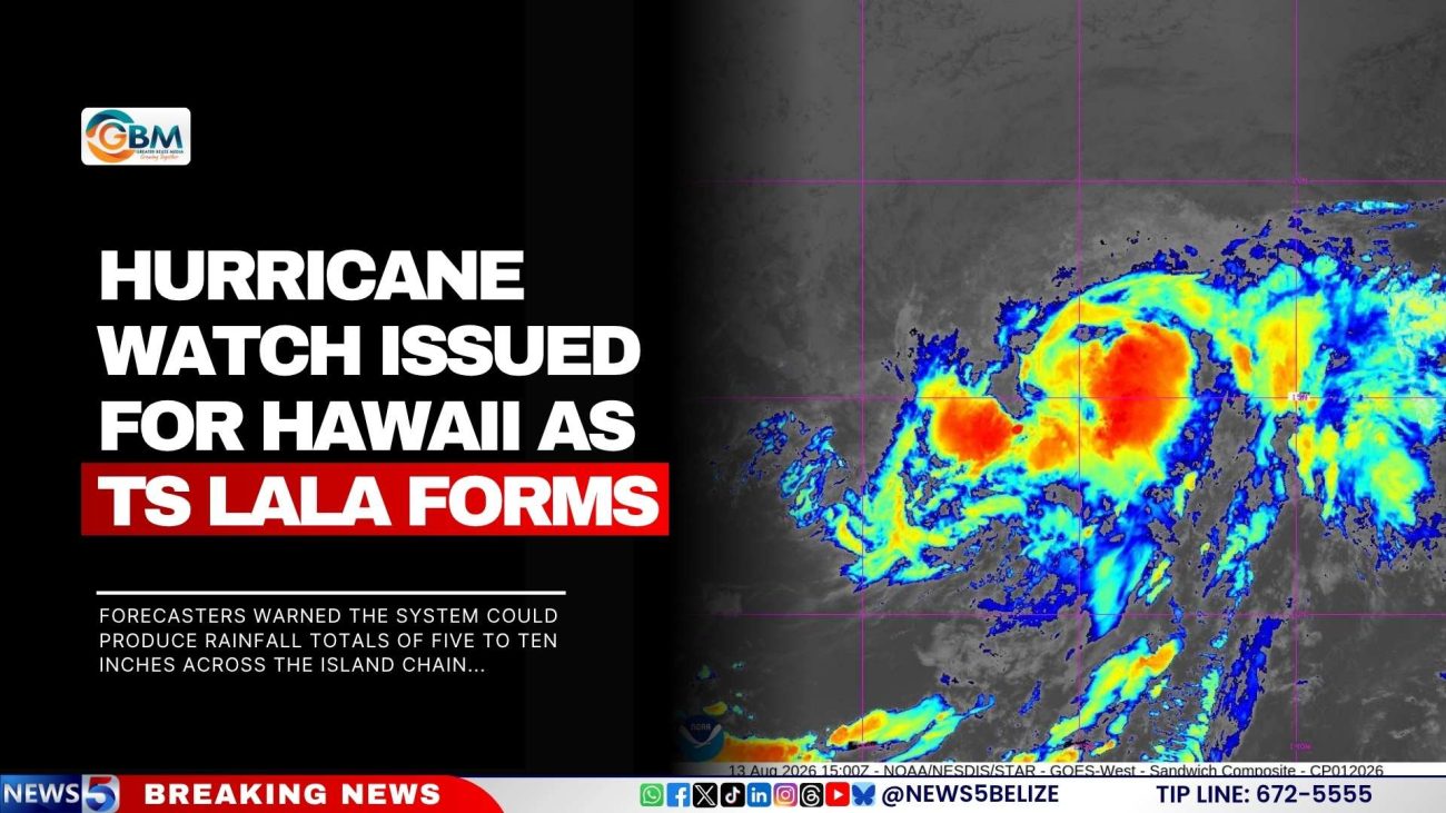 Hurricane Watch Issued for Hawaii as TS Lala Forms