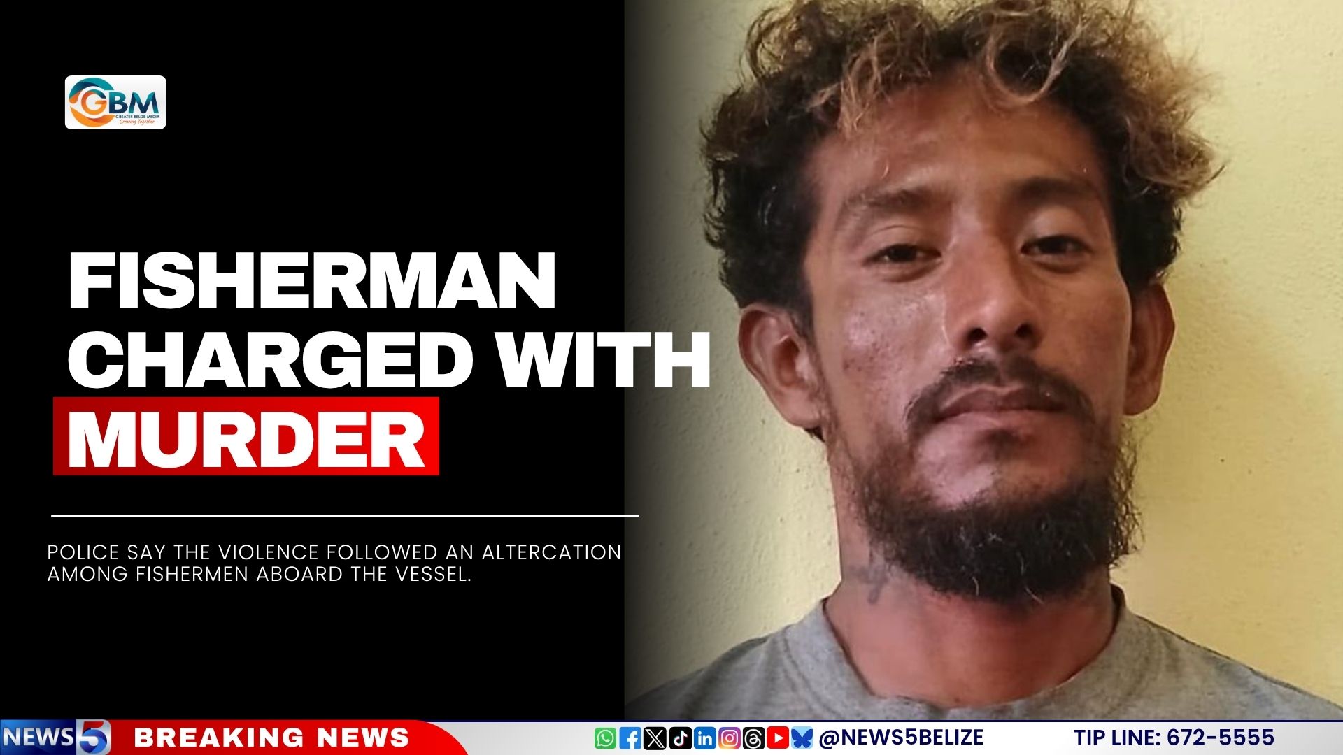 Fisherman Charged With Murder