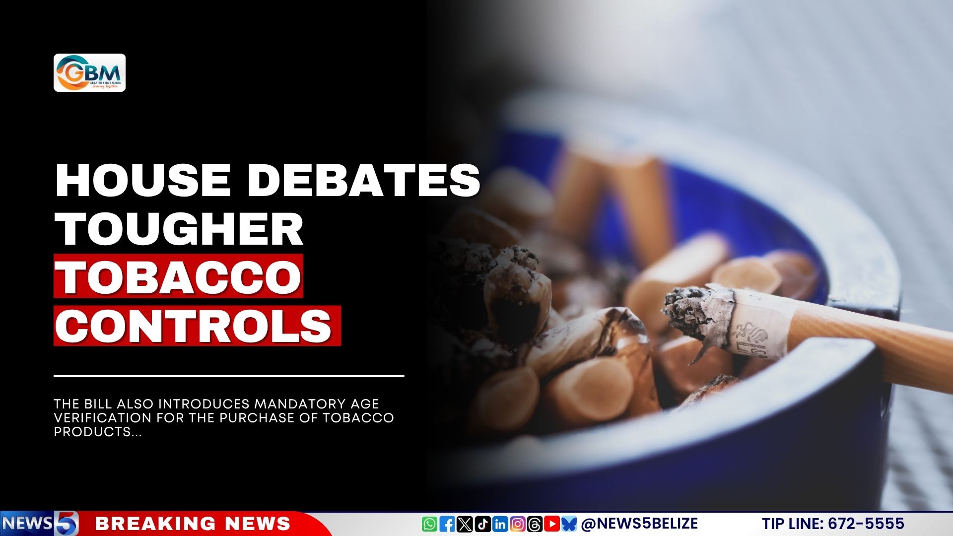 House Debates Tougher Tobacco Controls