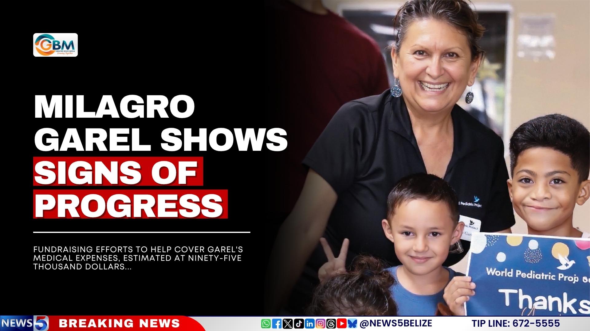 Milagro Garel Shows Signs of Progress