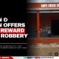 Bowen & Bowen Offers $5,000 Reward After Robbery