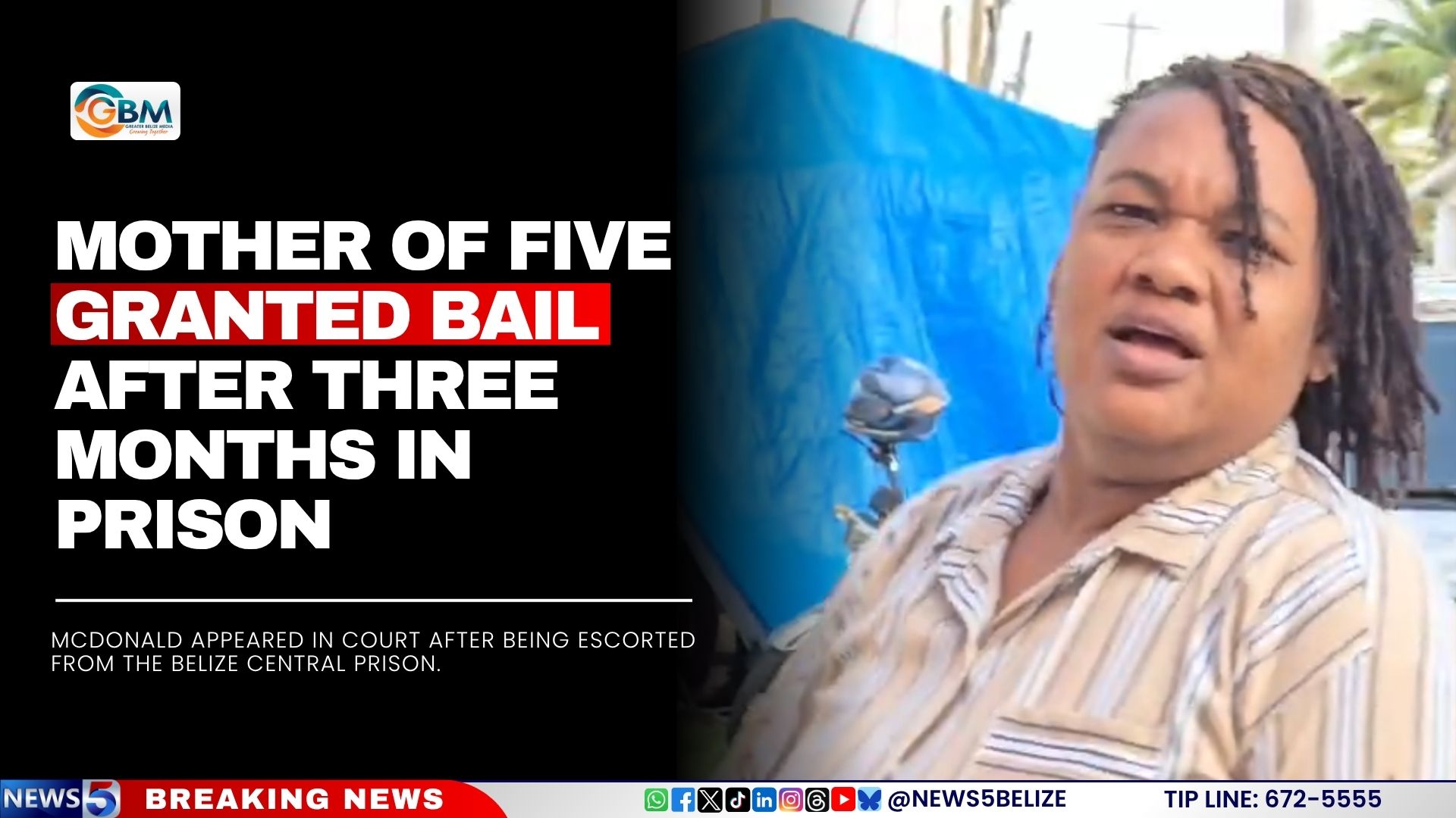 Mother of Five Granted Bail After Three Months in Prison