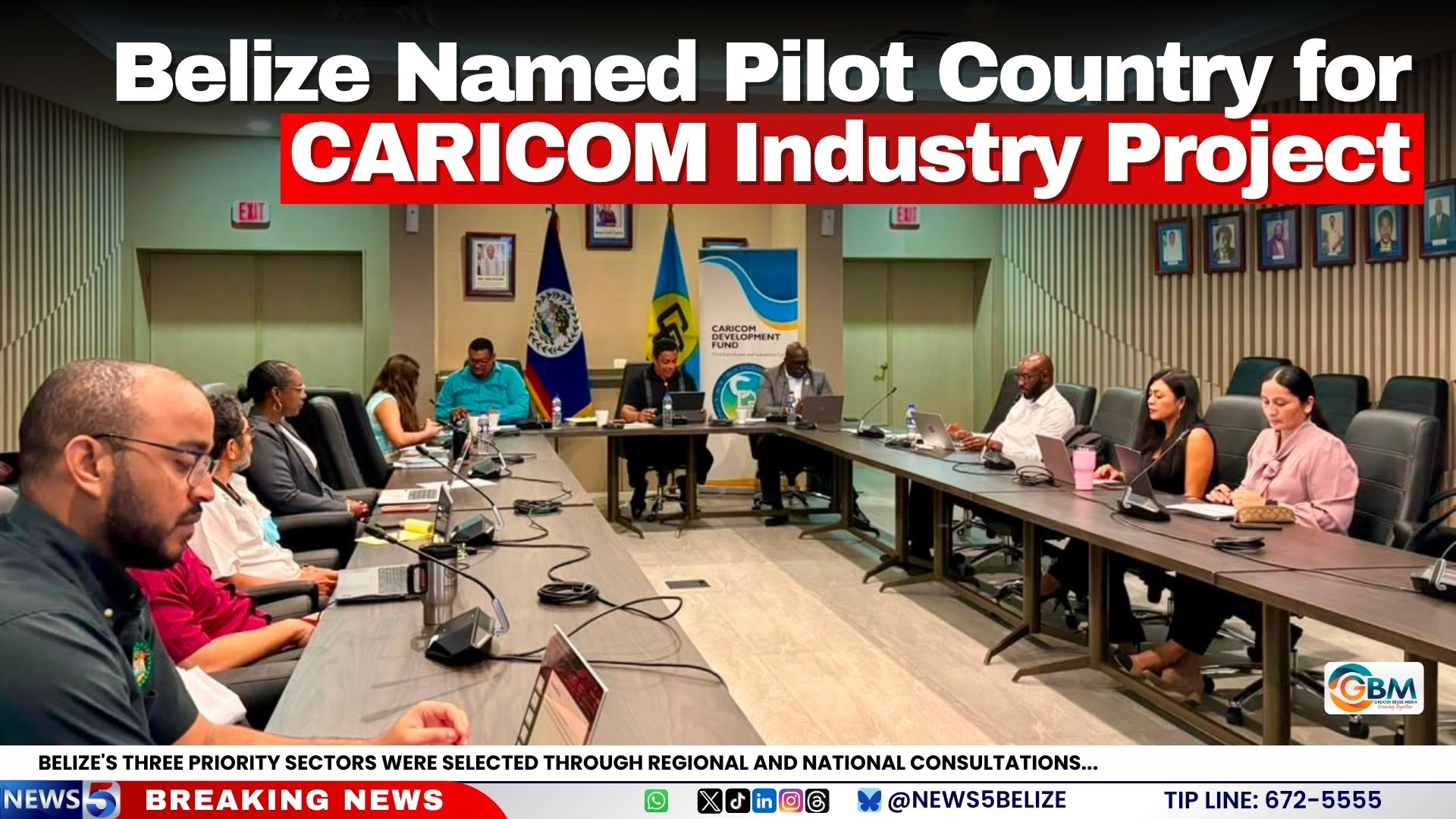 Belize Named Pilot Country for CARICOM Industry Project
