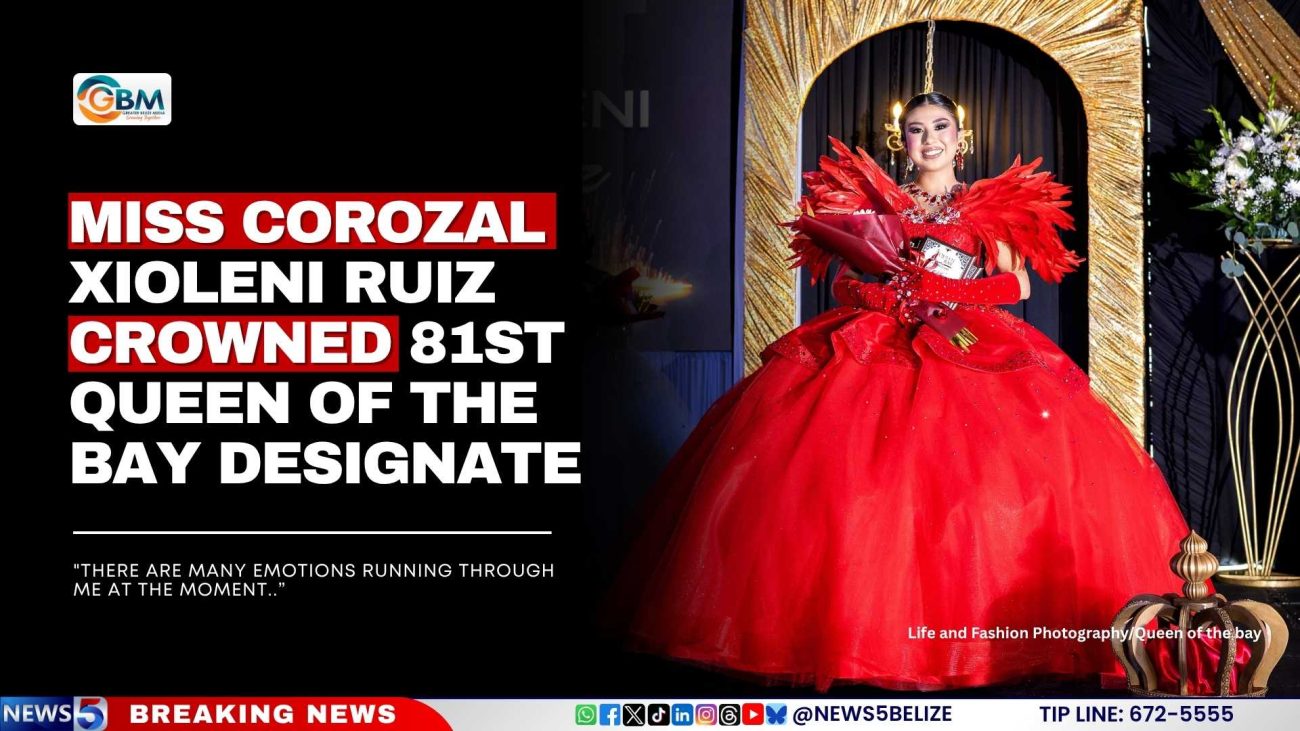 Miss Corozal Xioleni Ruiz Crowned 81st Queen of the Bay Designate
