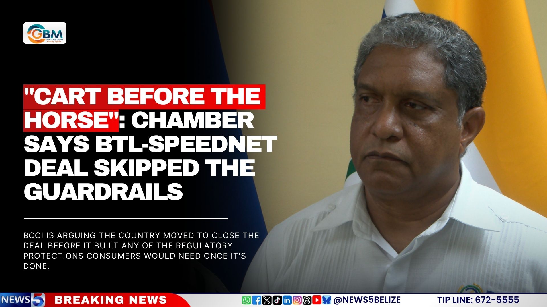 "Cart Before the Horse": Chamber Says BTL-Speednet Deal Skipped the Guardrails
