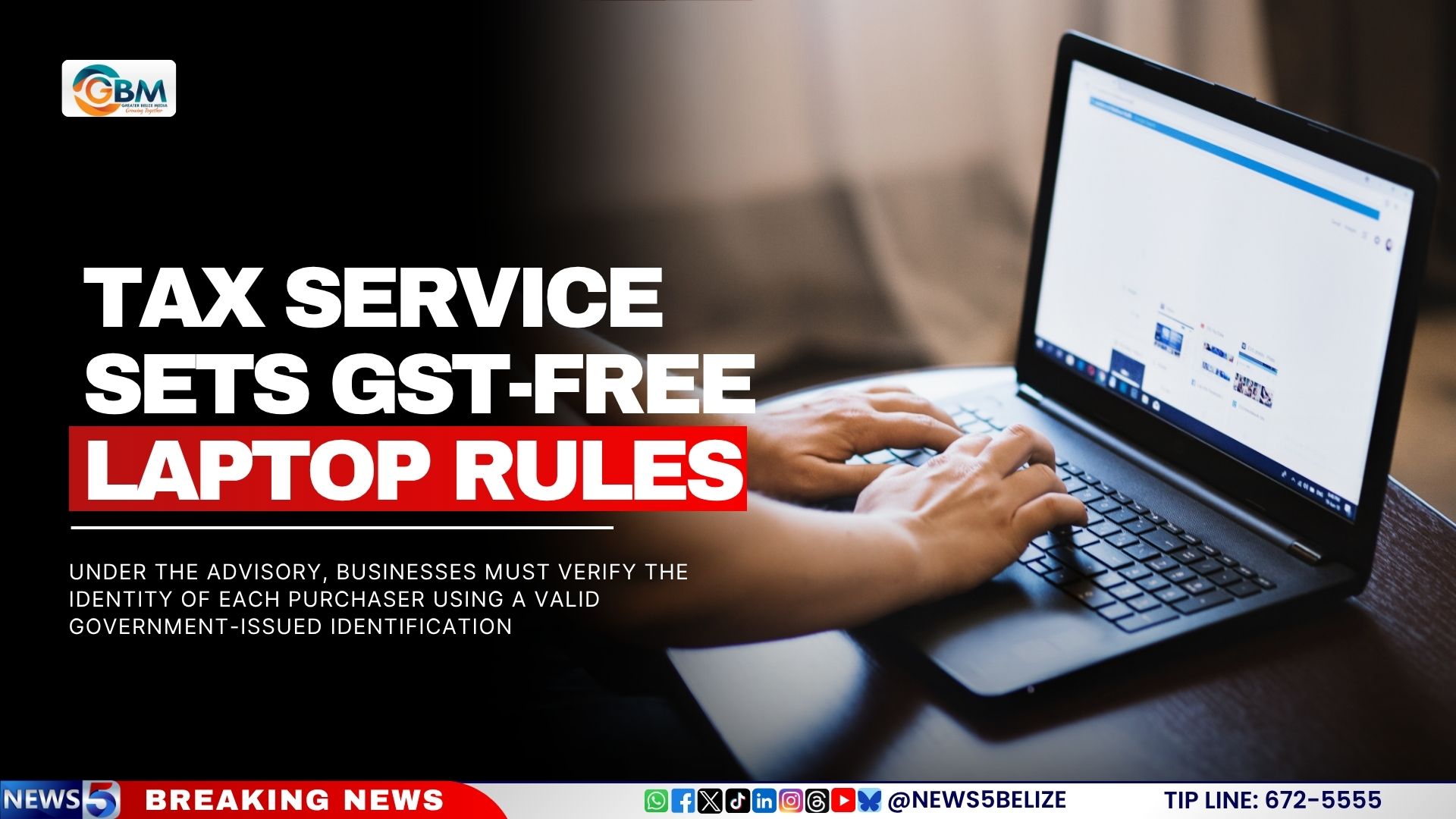 Tax Service Sets GST-Free Laptop Rules