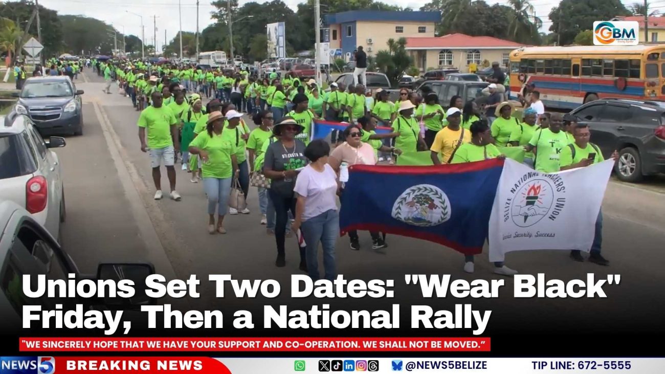 Unions Set Two Dates: "Wear Black" Friday, Then a National Rally