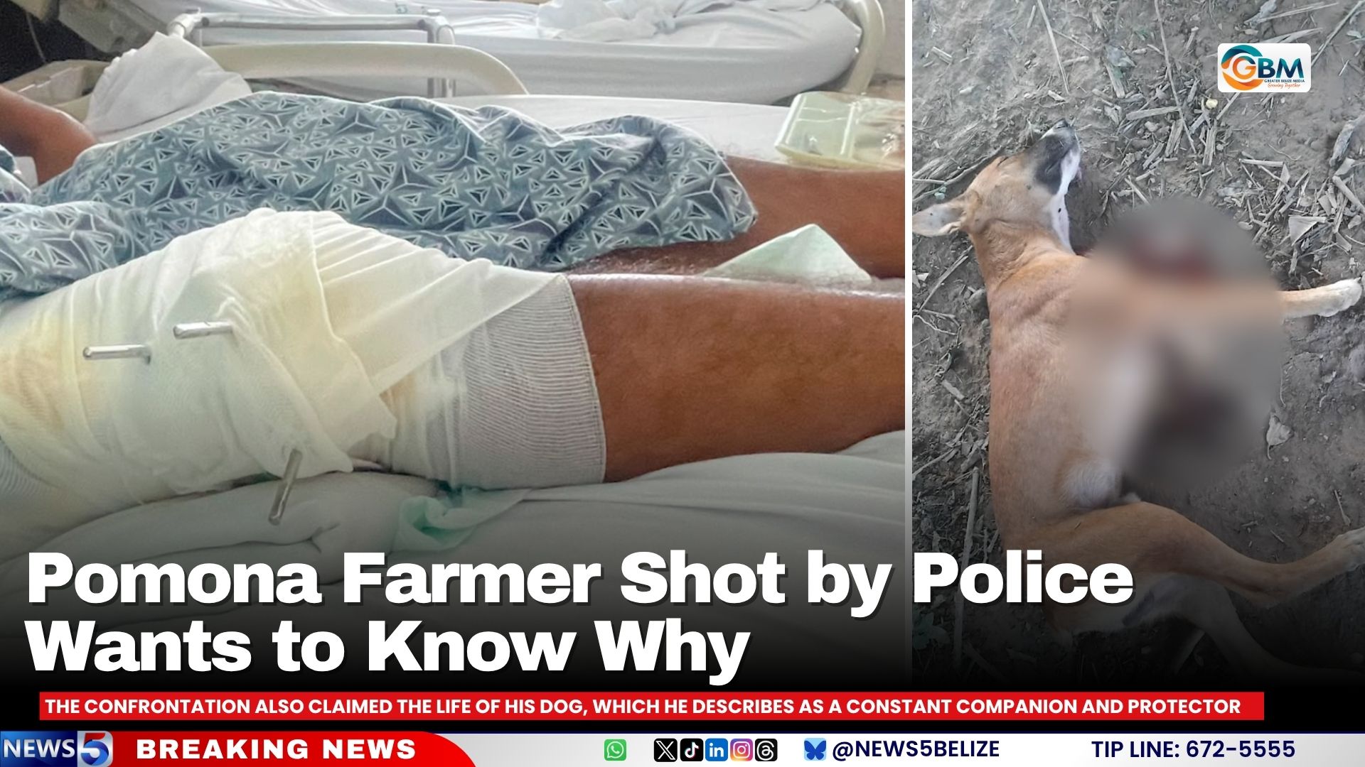 Pomona Farmer Shot by Police Wants to Know Why