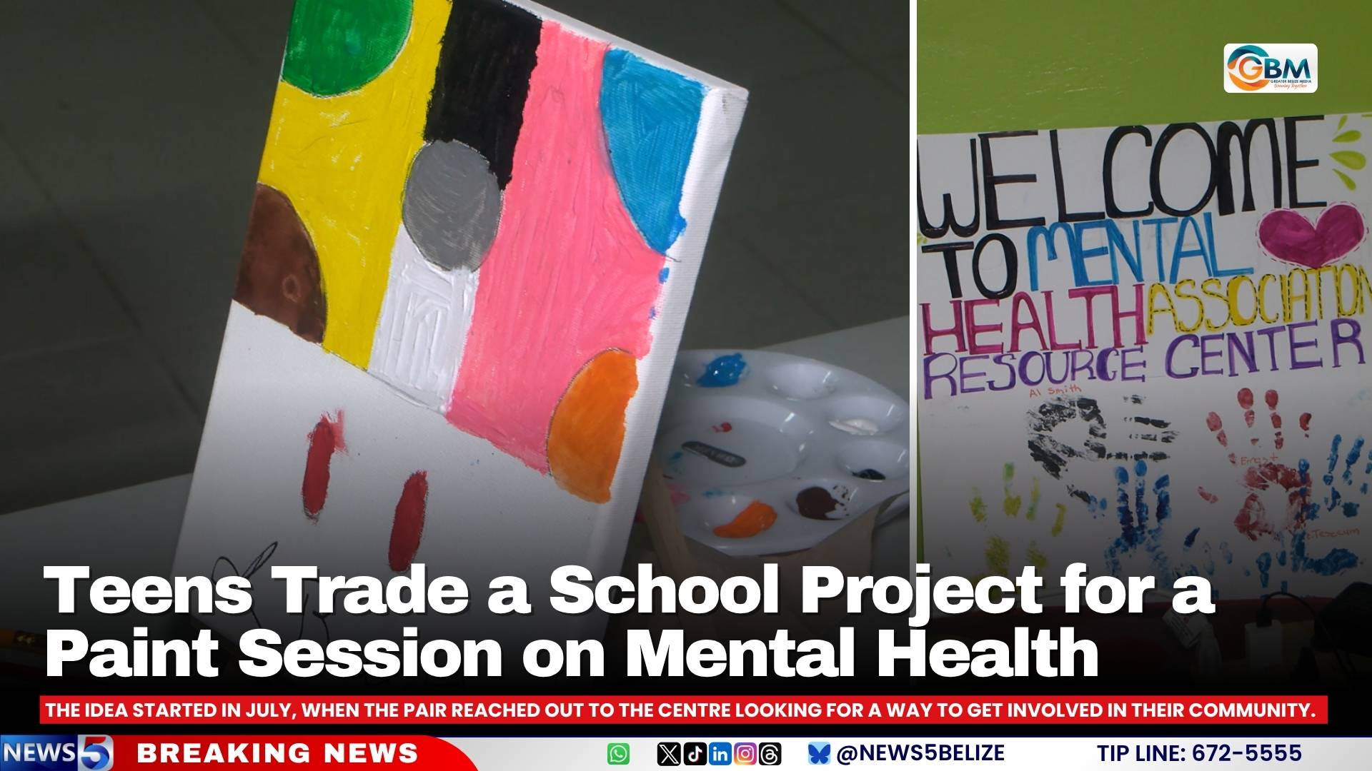 The idea started in July, when the pair reached out to the centre looking for a way to get involved in their community.