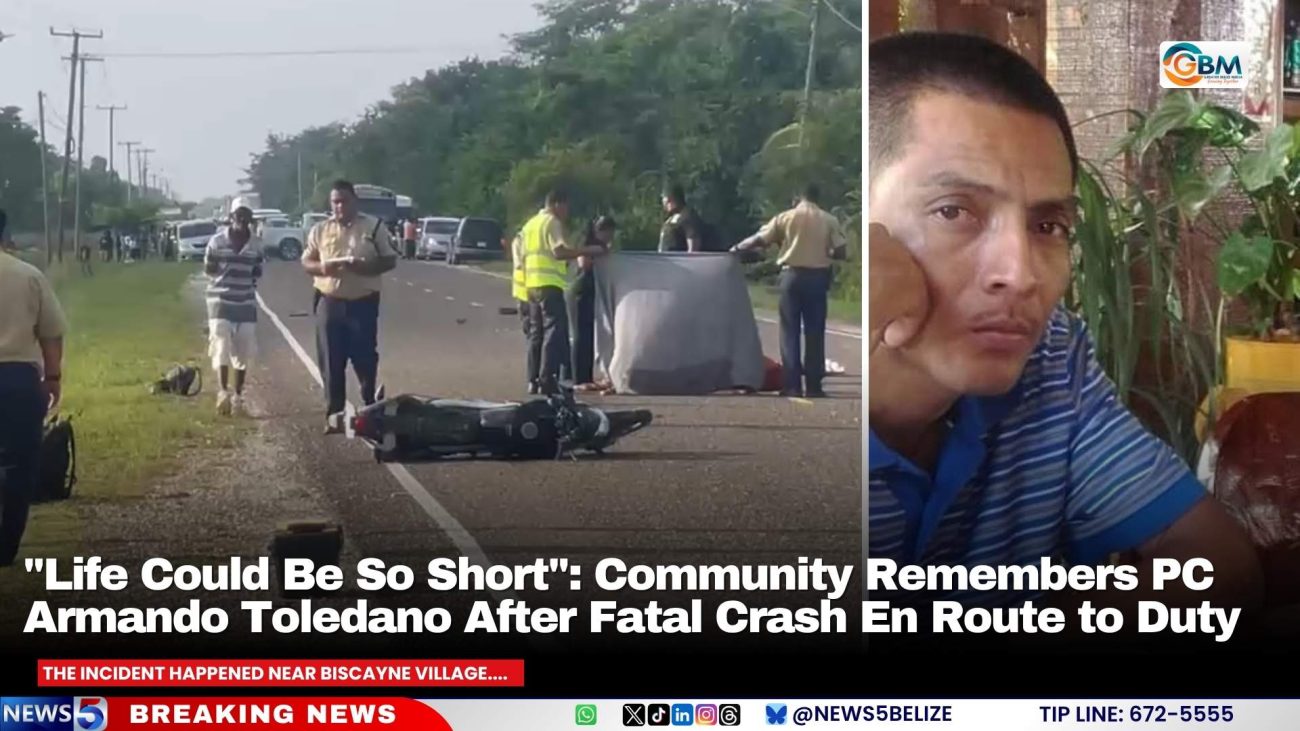 "Life Could Be So Short": Community Remembers PC Armando Toledano After Fatal Crash En Route to Duty.