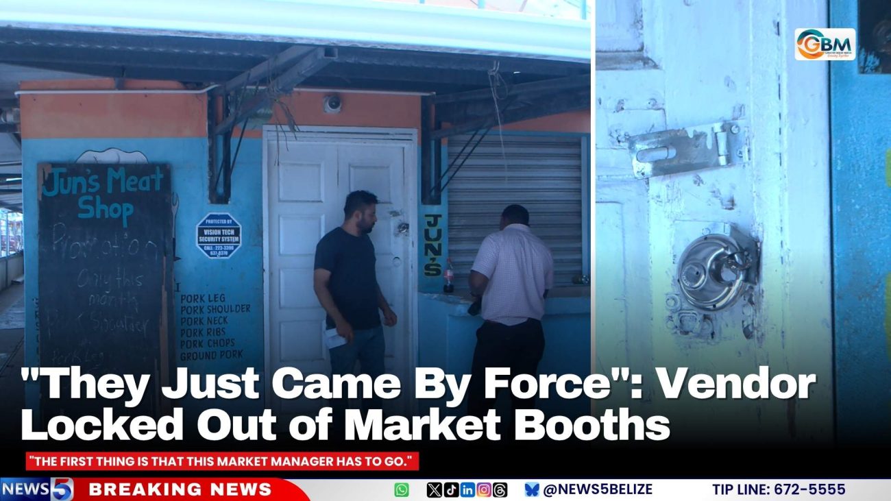 "They Just Came By Force": Vendor Locked Out of Market Booths
