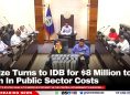 Belize Turns to IDB for $8 Million to Rein In Public Sector Costs