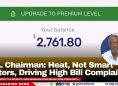 BEL Chairman: Heat, Not Smart Meters, Driving High Bill Complaints