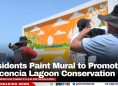 Residents Paint Mural to Promote Placencia Lagoon Conservation