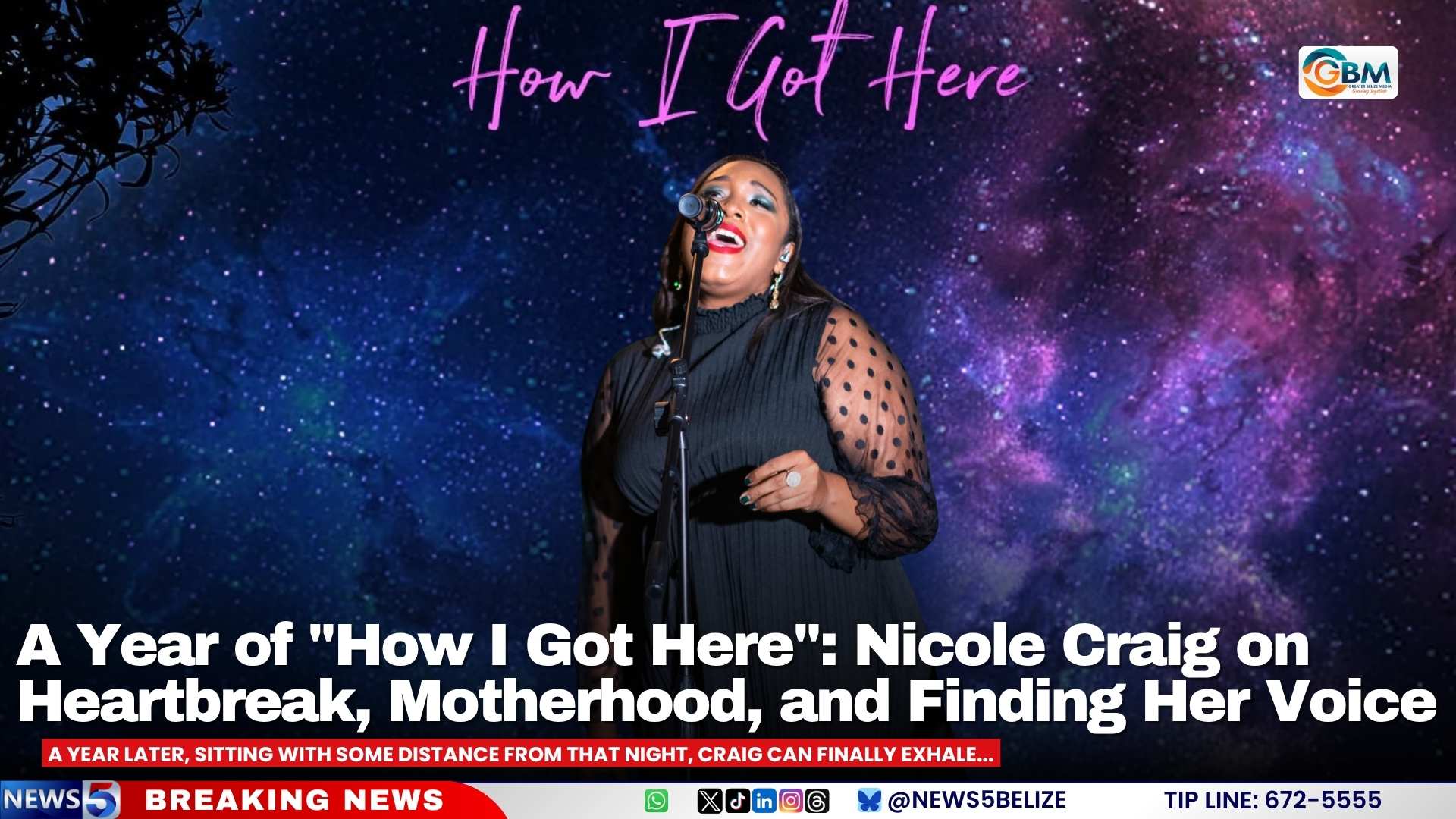 A Year of "How I Got Here": Nicole Craig on Heartbreak, Motherhood, and Finding Her Voice
