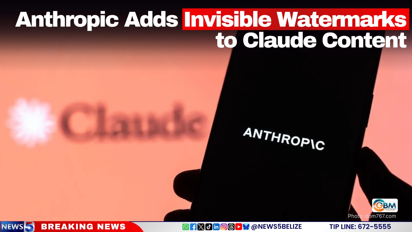 Claude's New Watermark Has Users Seeing Red