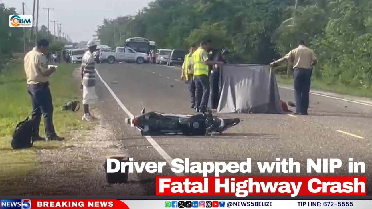 Driver Slapped with NIP in Fatal Highway Crash