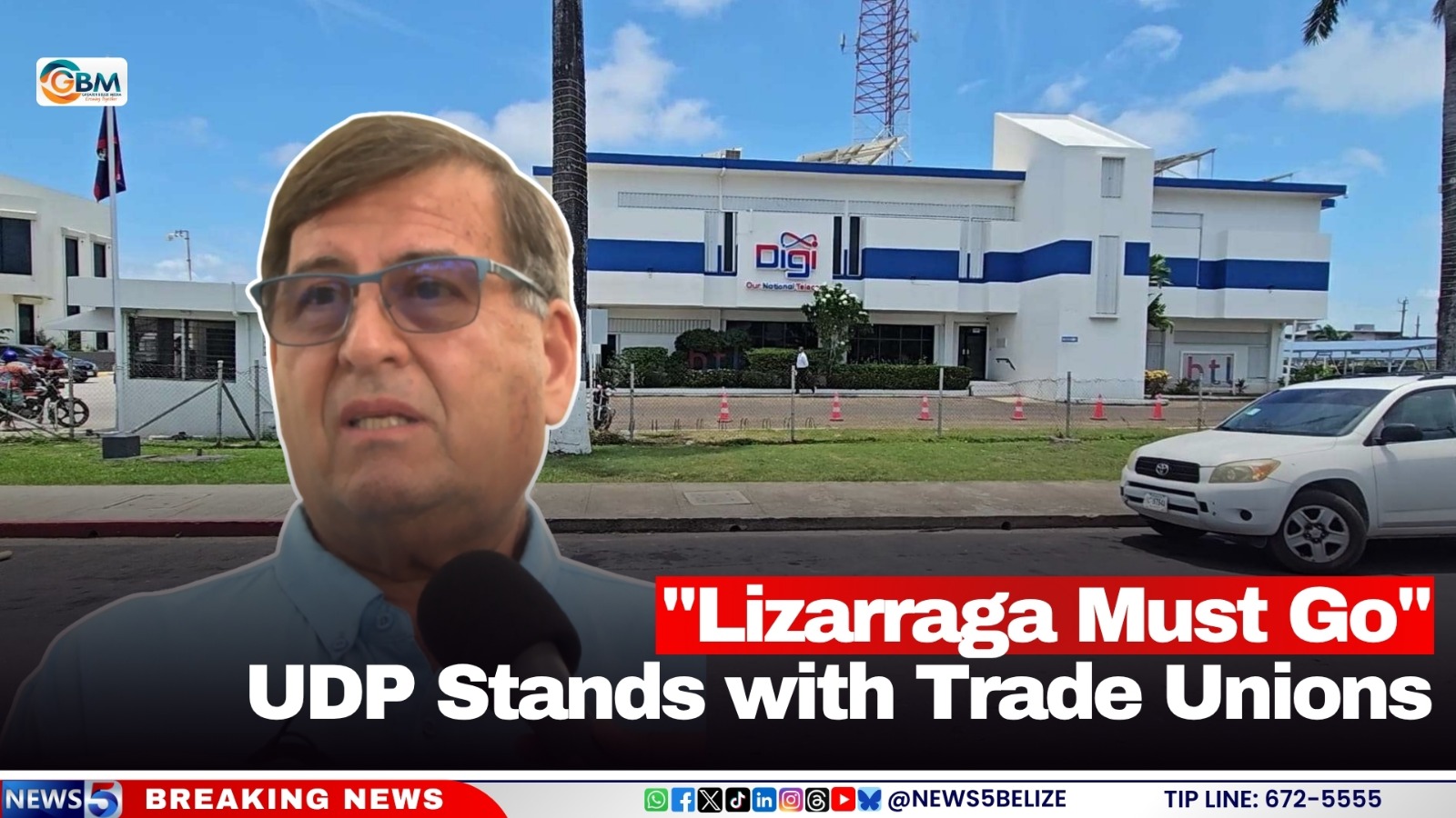"Lizarraga Must Go": UDP Stands with Trade Unions
