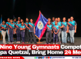 Nine Young Gymnasts Compete at Copa Quetzal, Bring Home 24 Medals