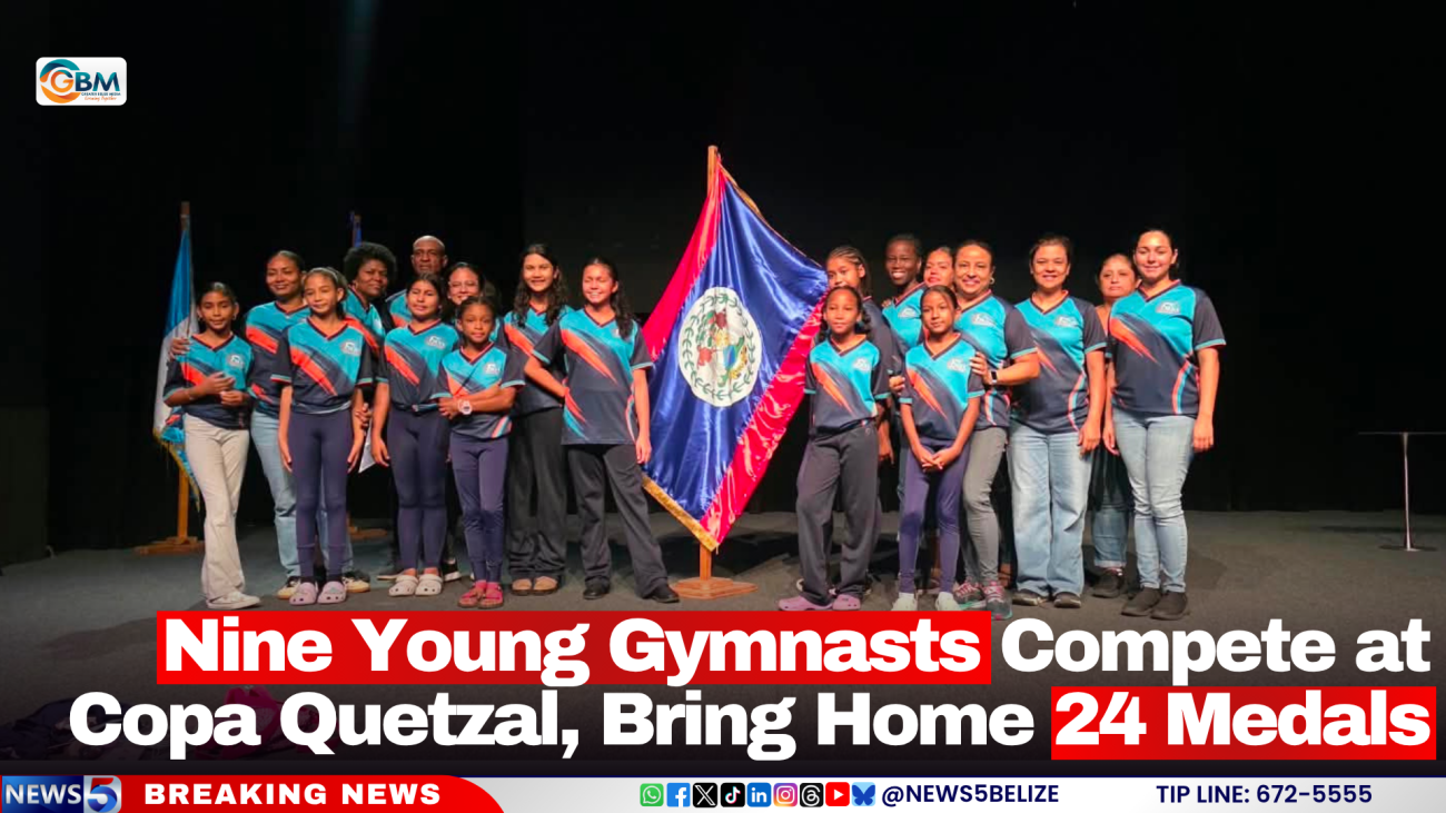 Nine Young Gymnasts Compete at Copa Quetzal, Bring Home 24 Medals