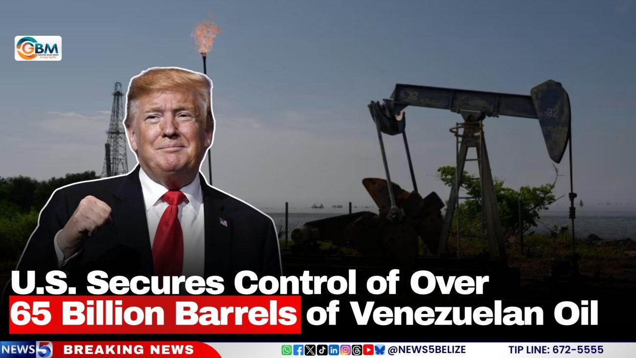 U.S. Secures Control of Over 65 Billion Barrels of Venezuelan Oil
