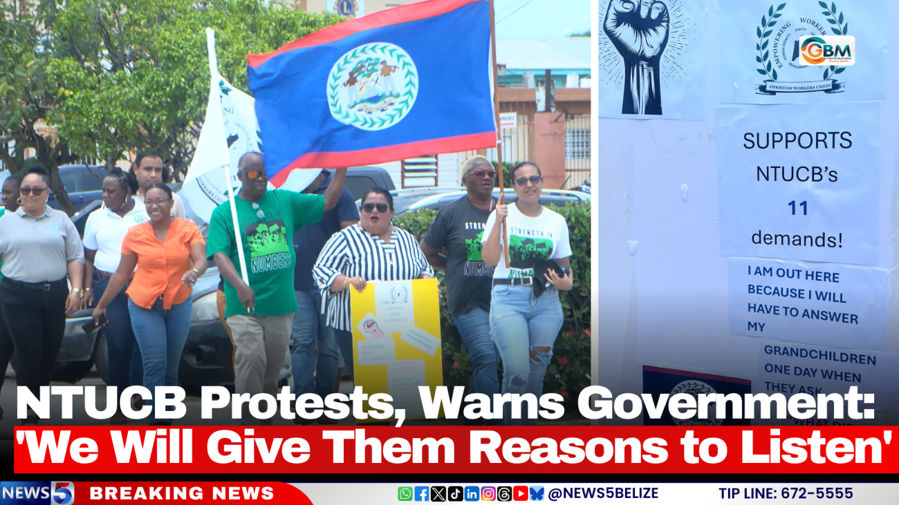 NTUCB Protests, Warns Government: 'We Will Give Them Reasons to Listen'