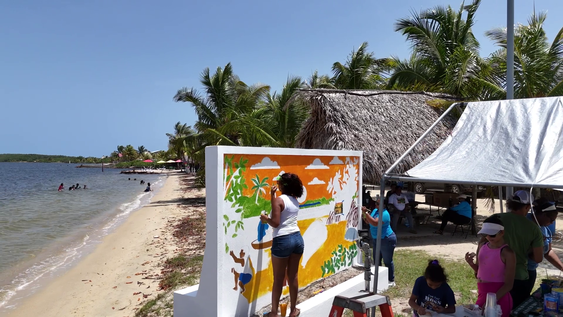 Art Becomes a Call to Protect Placencia Lagoon