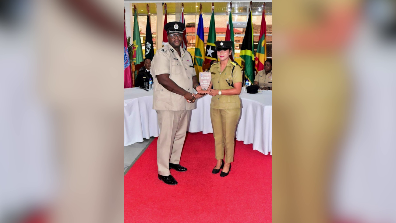 Inspector Ester Cal Graduates Valedictorian in Regional Police Course