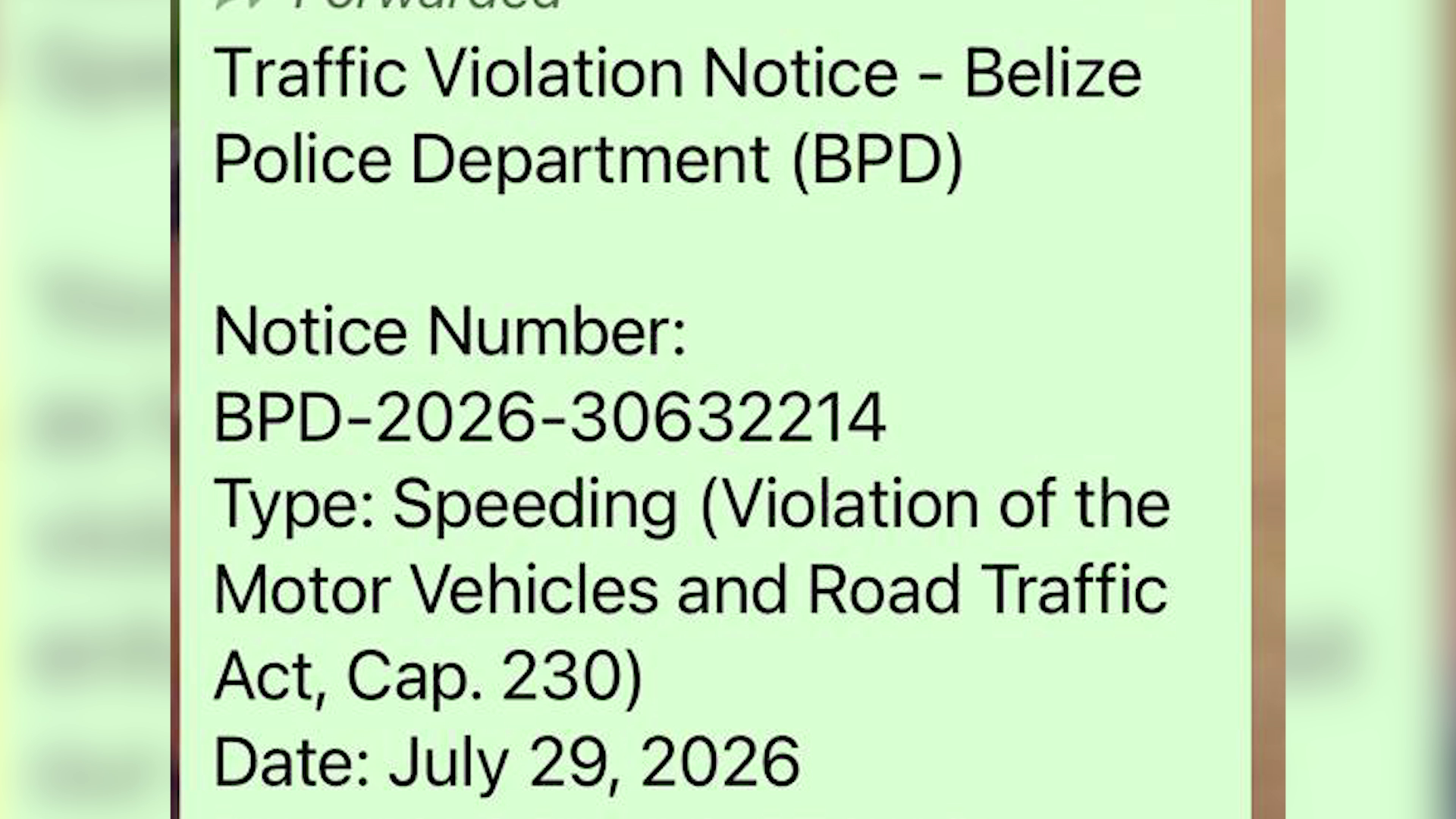 Scammers Pose as Police in Fake Traffic Fine Scheme